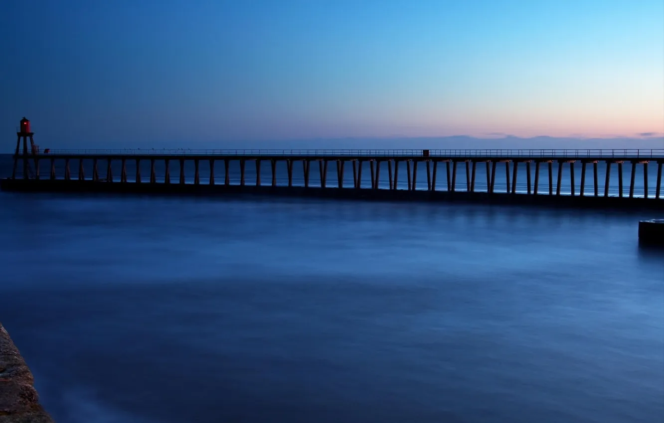 Photo wallpaper sea, the sky, bridge, the ocean, Portugal