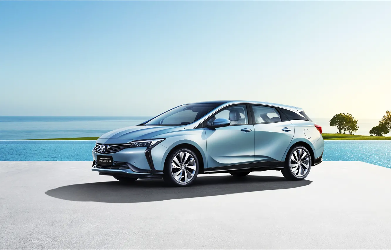 Photo wallpaper auto, shadow, pool, Buick, Velite