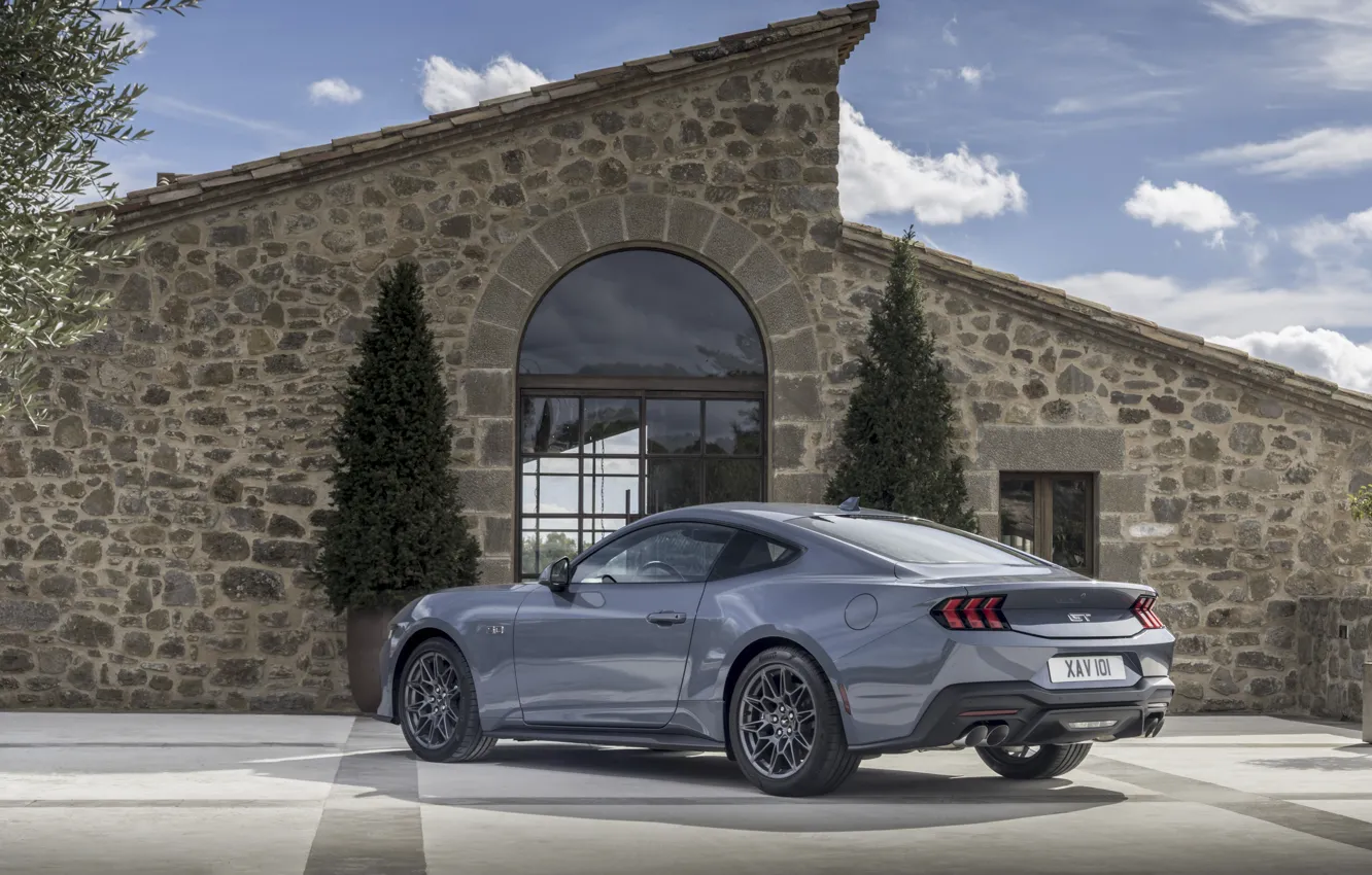 Photo wallpaper Mustang, Ford, Ford Mustang GT