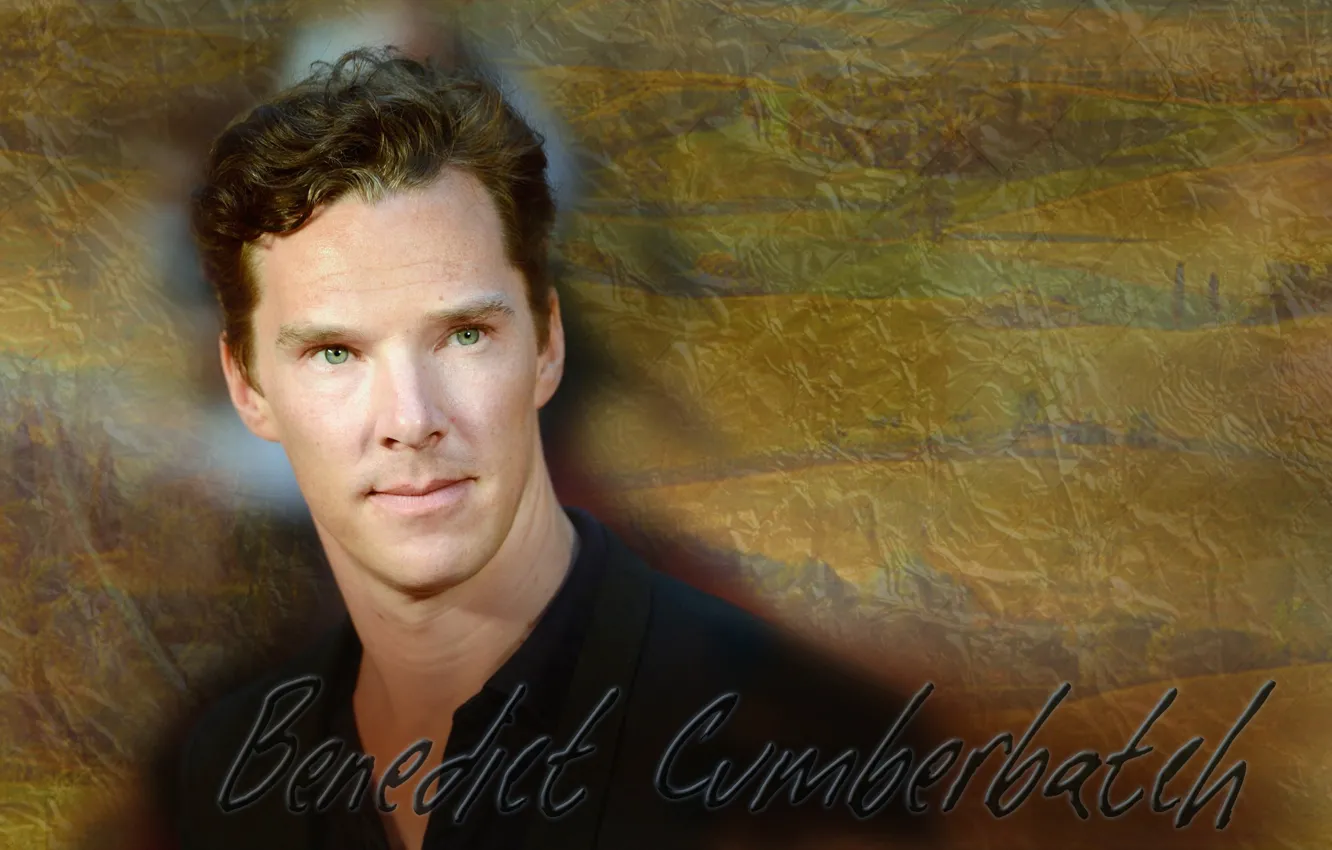 Photo wallpaper background, texture, male, actor, Benedict Cumberbatch, Benedict Cumberbatch, by geeport