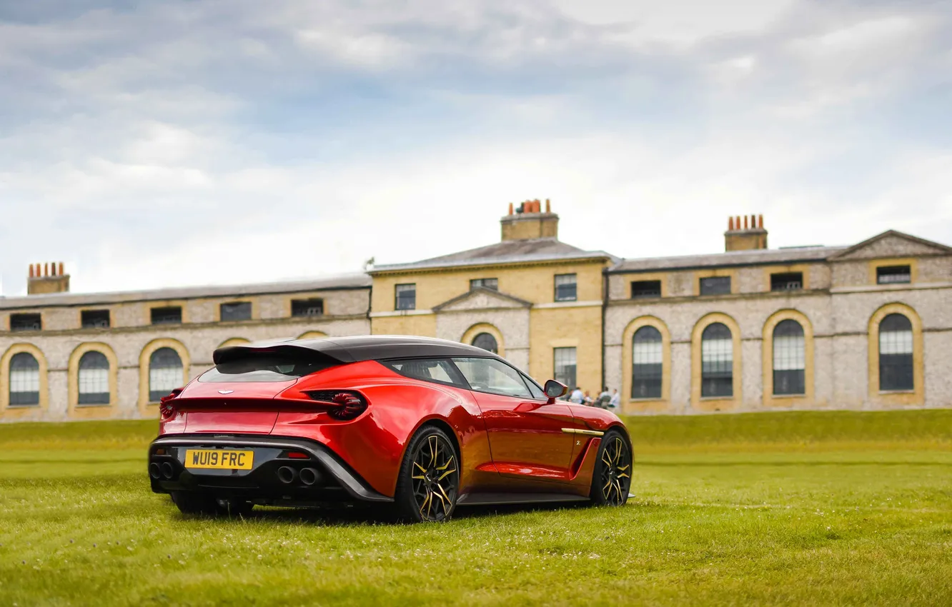 Photo wallpaper car, Aston Martin, Vanquish Zagato