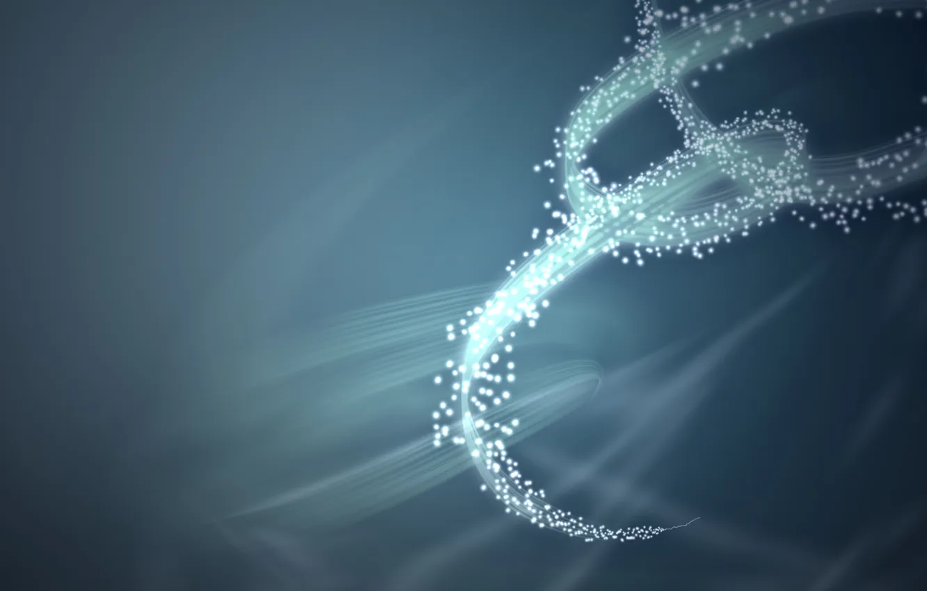 Photo wallpaper light, point, swirls