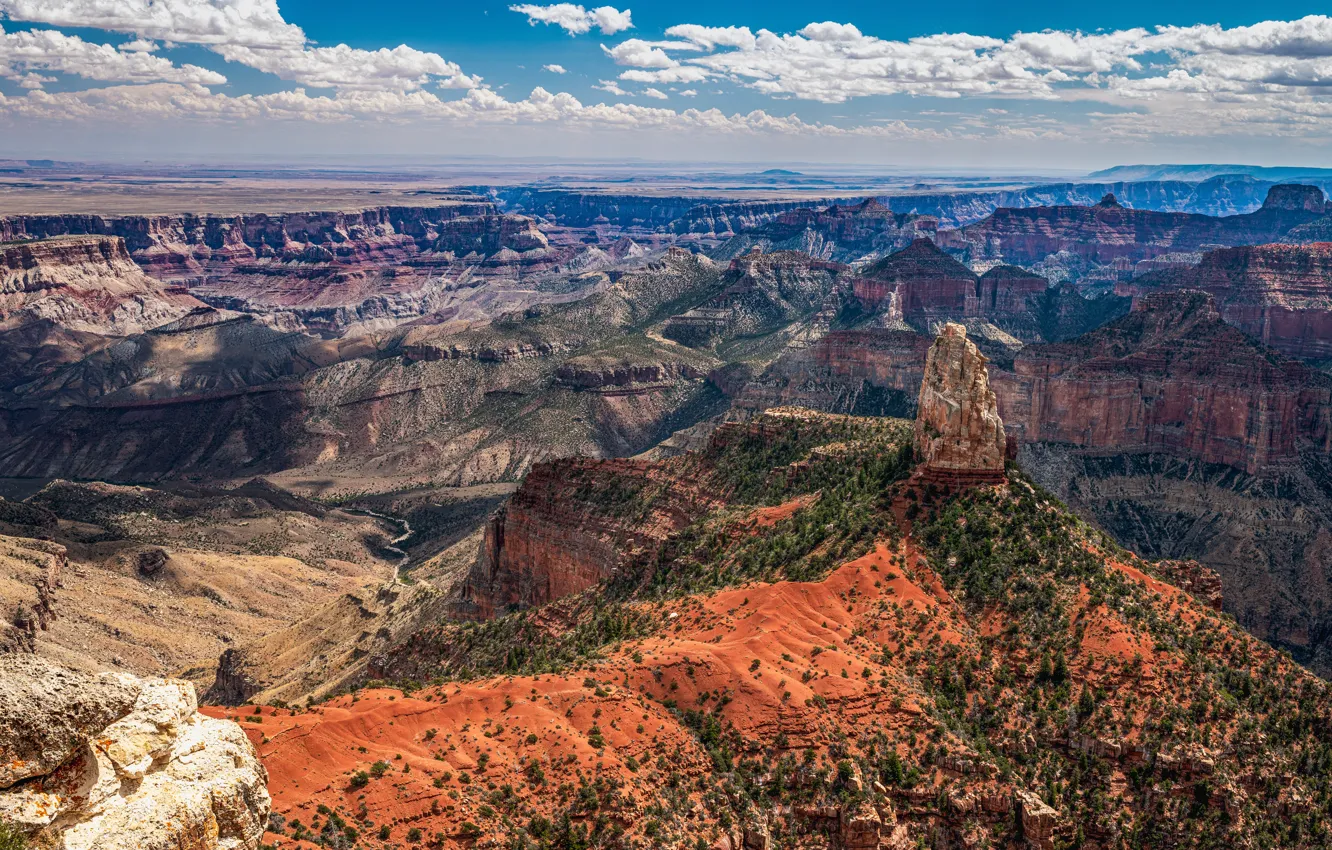 Photo wallpaper United States, Arizona, North Rim, Vista Encantada