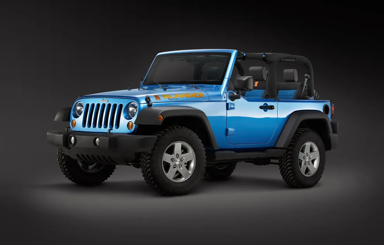 Photo wallpaper machine, Wrangler, Jeep, Islander