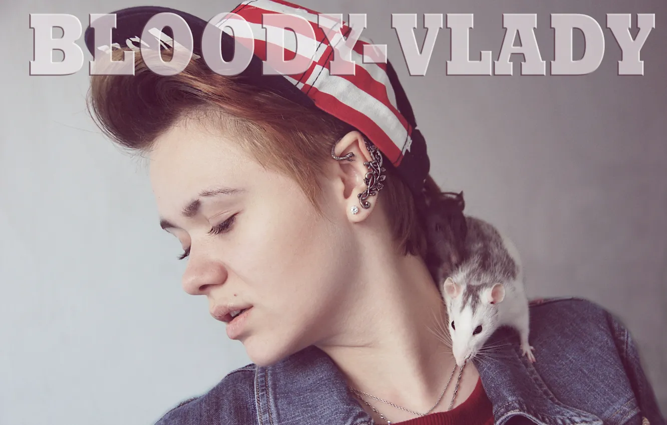 Photo wallpaper animals, rats, rat, hiphop, bloodyvlady, Bloody-Vlady