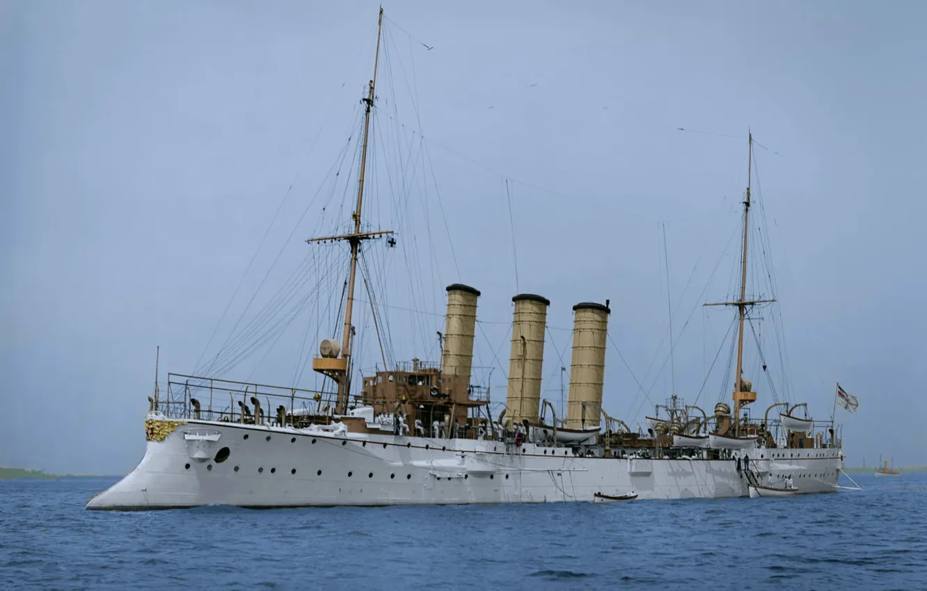 Photo wallpaper Germany, cruiser, Bremen, armored