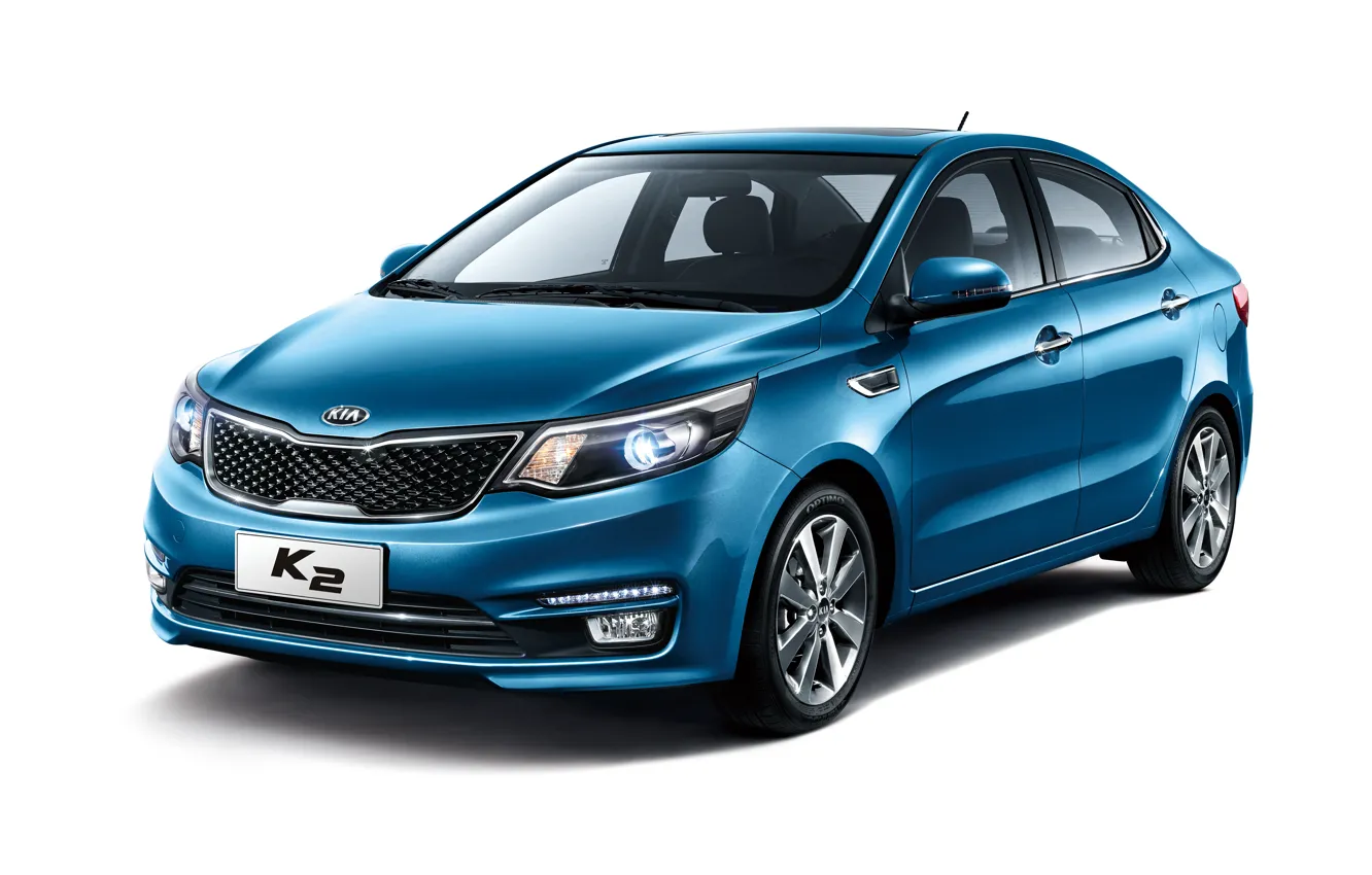 Photo wallpaper background, sedan, Kia, Kia, Rio, Rio