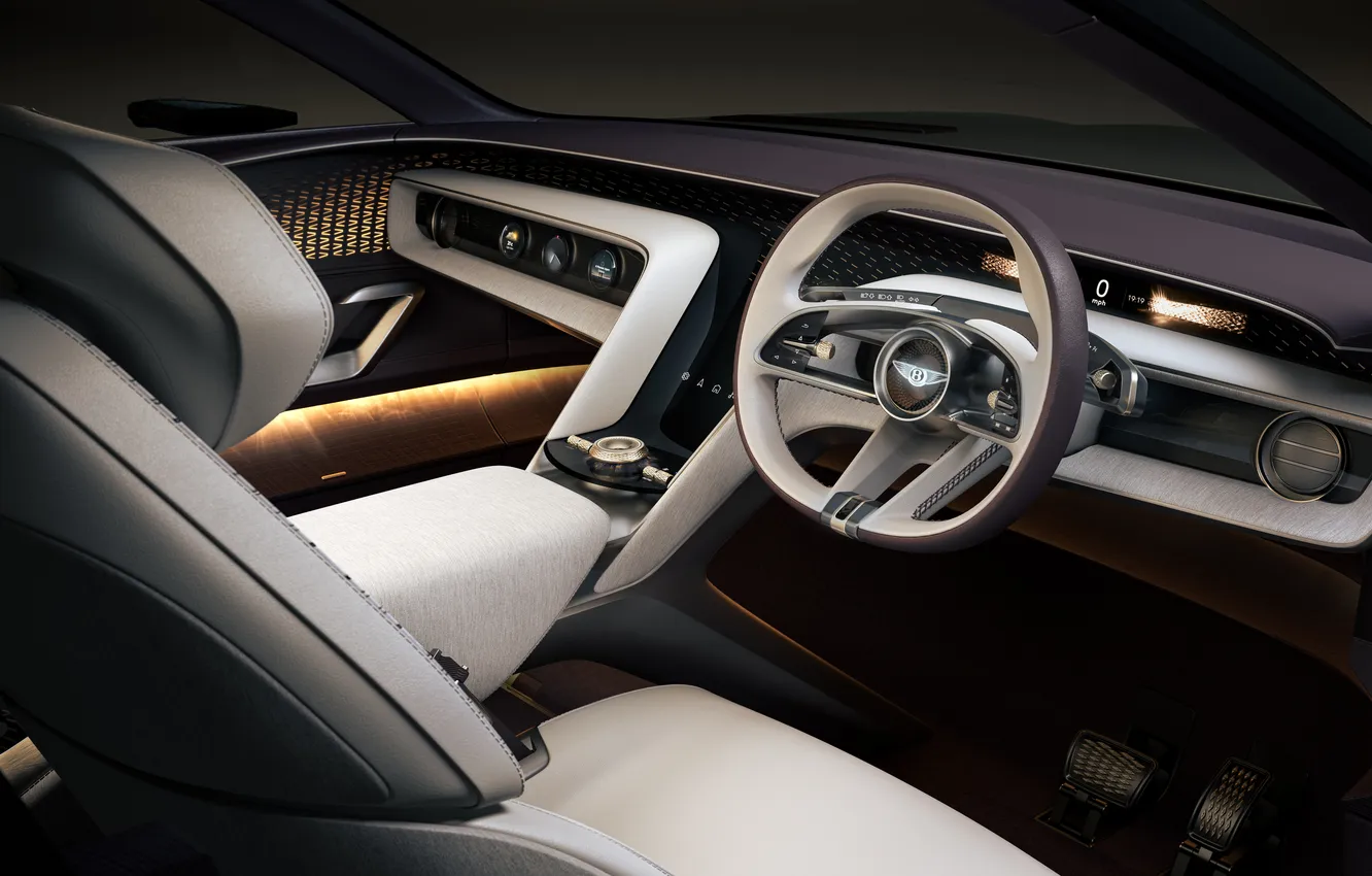 Photo wallpaper the concept car, luxury, Suite, electric car, EXP 15, Bentley EXP 15, luxury, Bentley