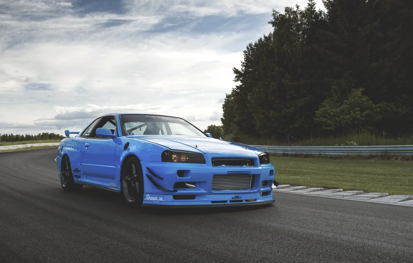 Photo wallpaper nissan, skyline, Nissan, skyline