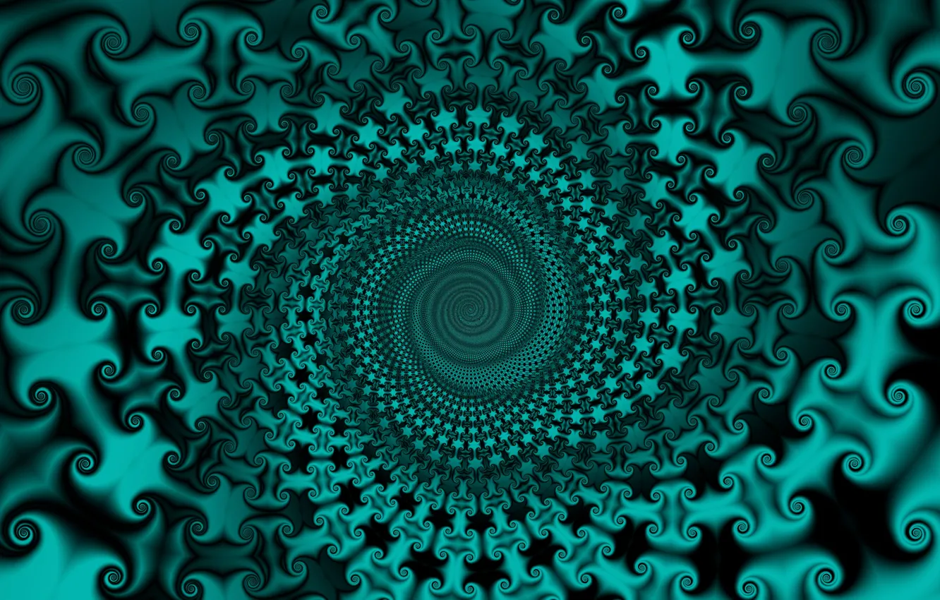 Photo wallpaper abstraction, pattern, spiral