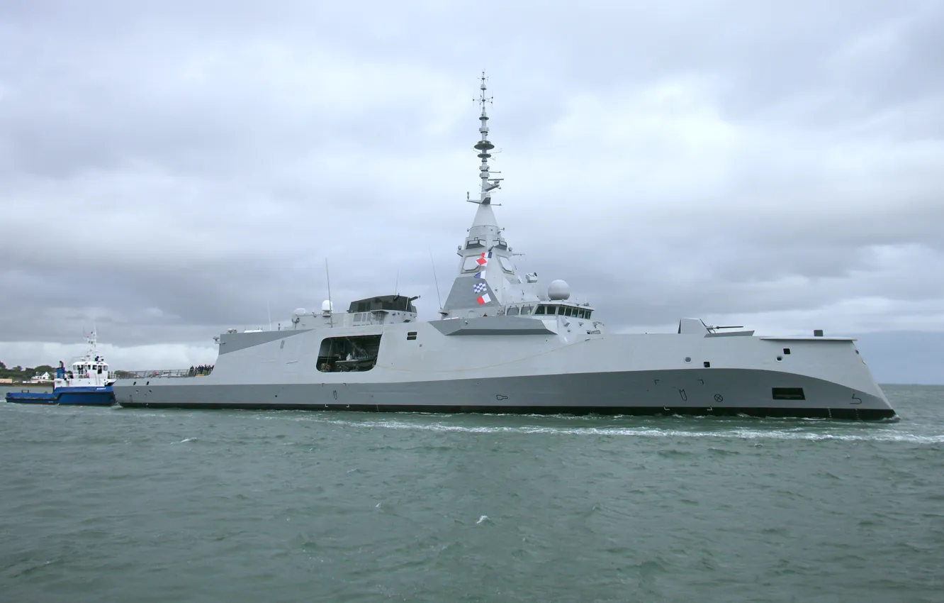 Photo wallpaper France, frigate, Amiral Ronarc'h