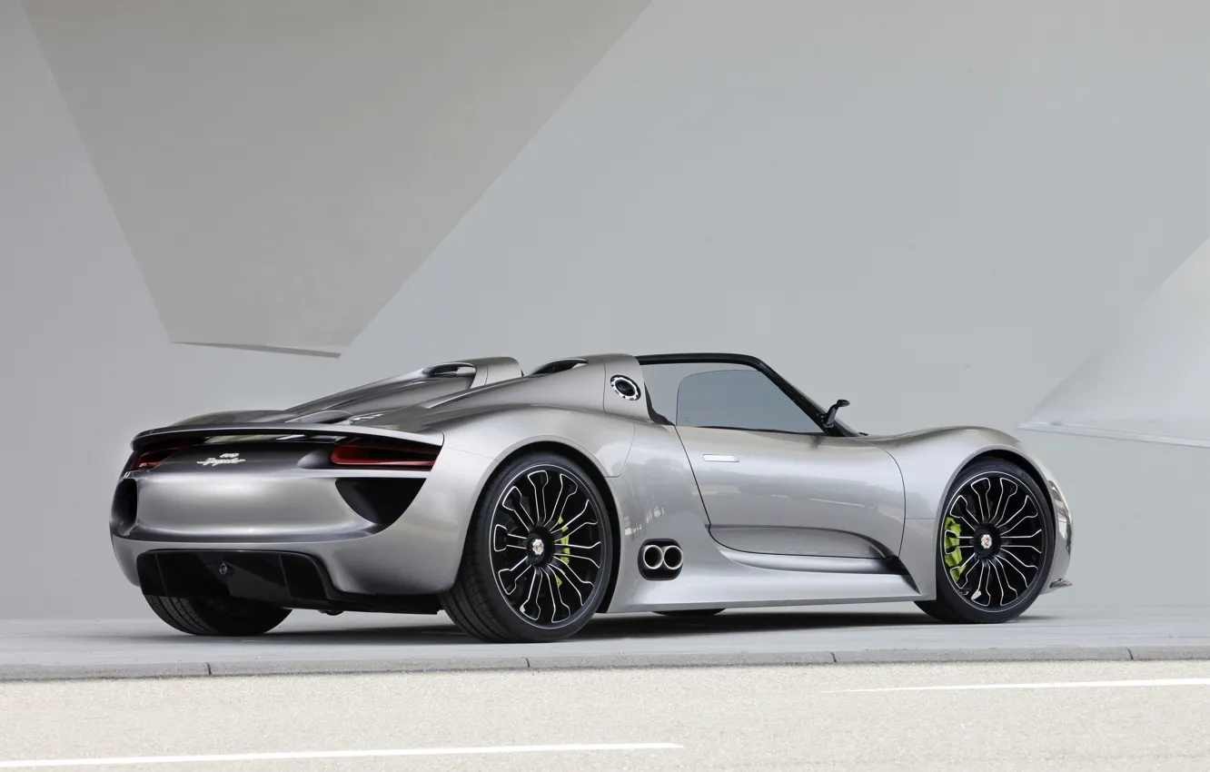 Photo wallpaper Porsche, hypercar, Porsche 918 Spyder Concept