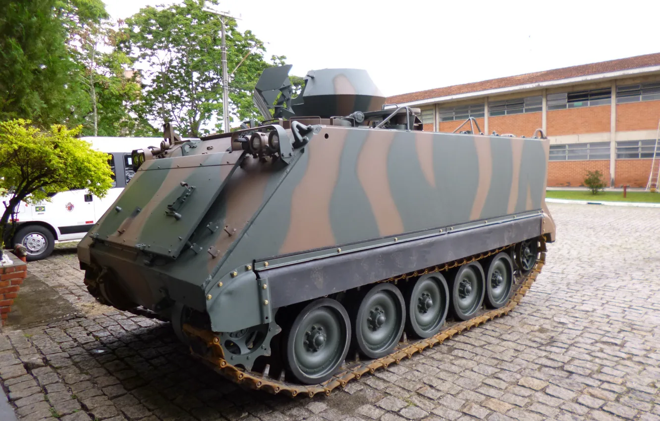 Photo wallpaper Brazil, armored, BAE Systems, armored vehicle, armed forces, M113, Brazilian army, M113A2 Mk1