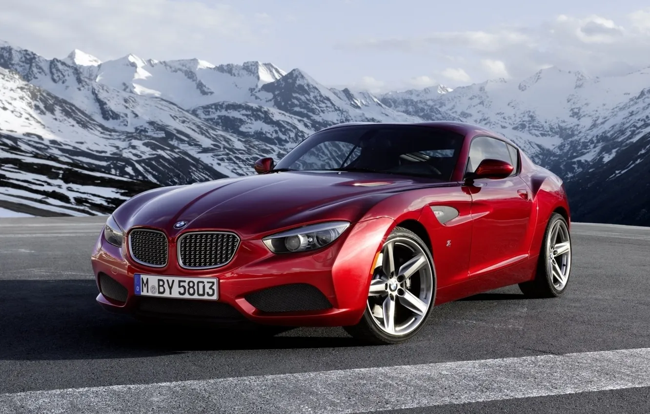 Photo wallpaper cars, Zagato, BMW z4, cuts