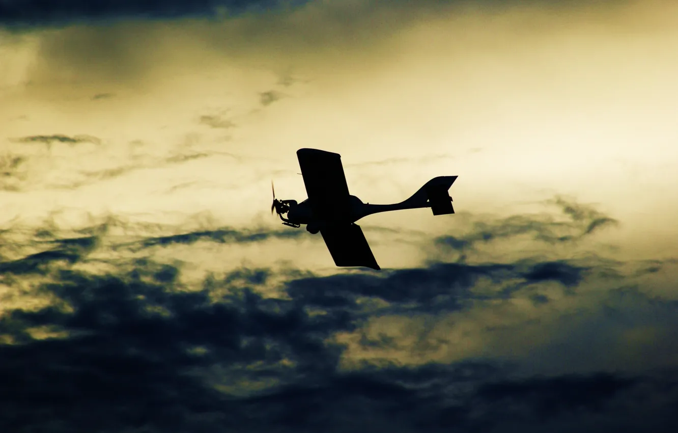 Photo wallpaper the sky, color, clouds, the plane, background, Wallpaper, Photo, flight