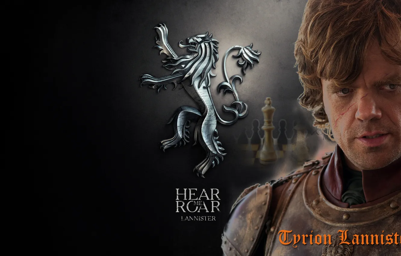 Photo wallpaper Game of Thrones, Hear me roar, Tyrion