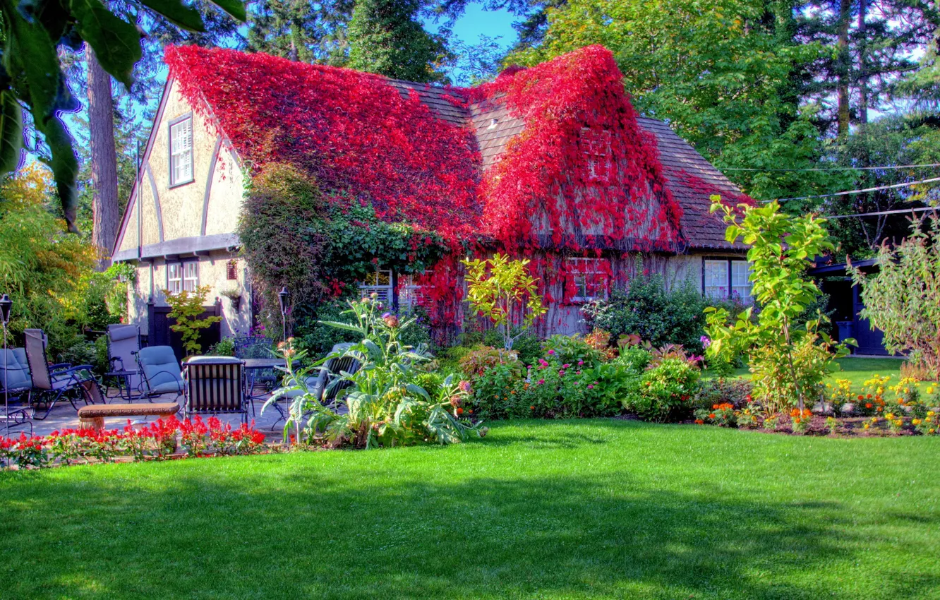 Photo wallpaper the city, photo, home, Canada, View Royal