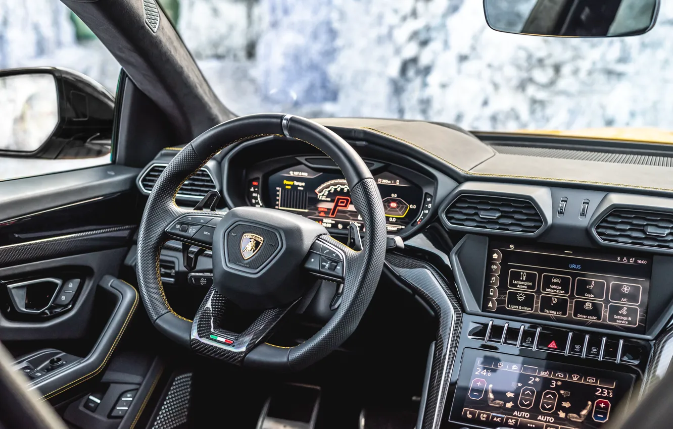 Photo wallpaper Lamborghini, salon, crossover, Urus, 800, Manhart, 2019, Manhart 800