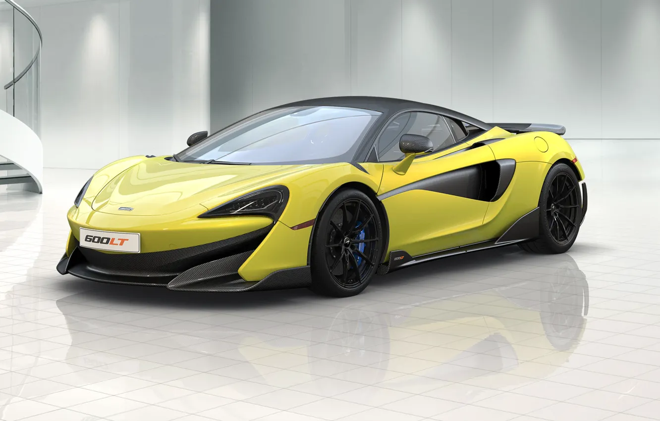 Photo wallpaper rendering, McLaren, supercar, 2018, 600LT