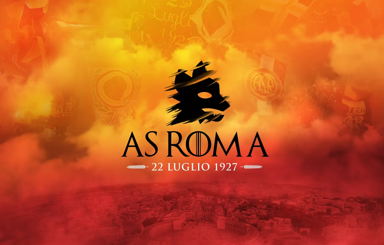 Photo wallpaper wallpaper, Italy, football, Sport, AS Roma, Birthday