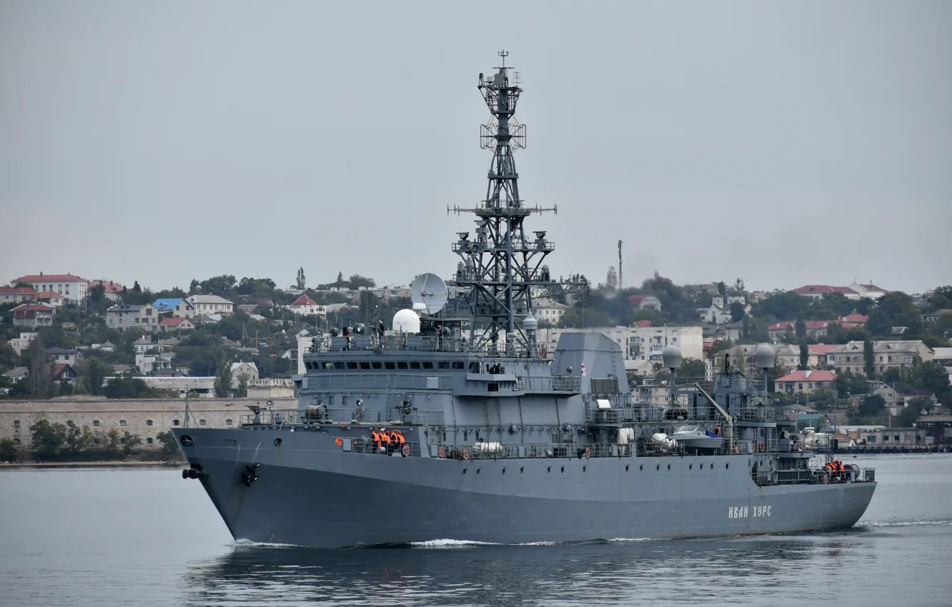 Photo wallpaper ship, average, intelligence, Author Erne, Ivan Khurs