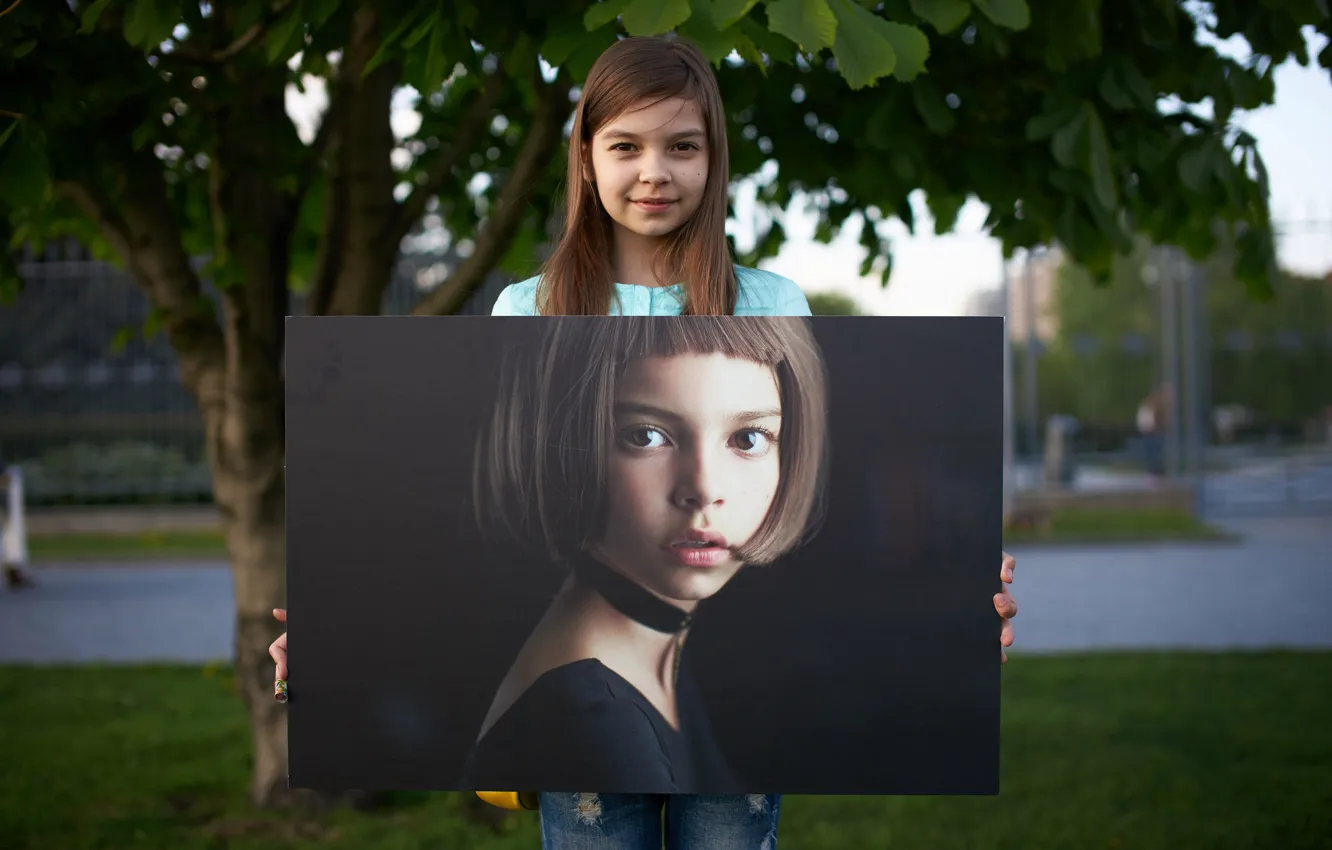 Photo wallpaper photo, portrait, girl, Nastya, Matilda
