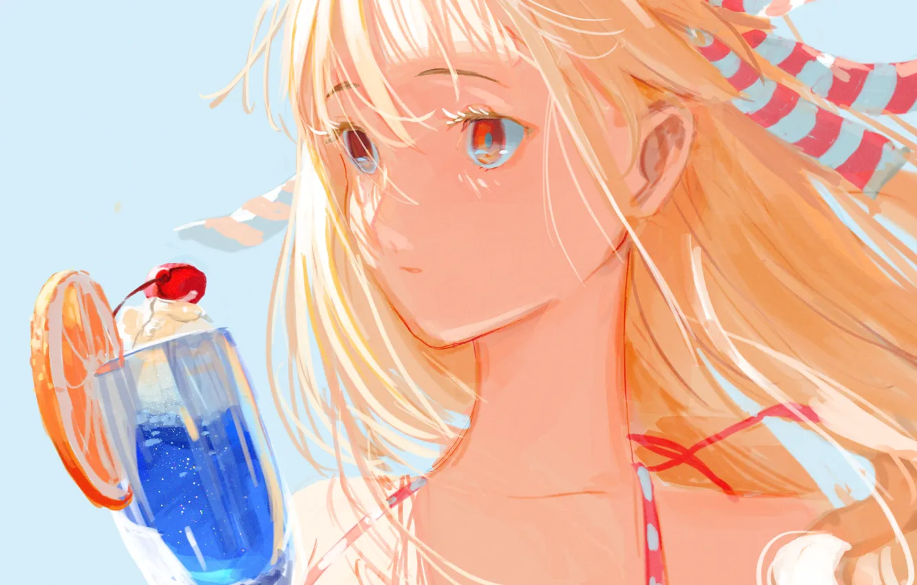 Photo wallpaper summer, girl, Lancer, hyouka, Fate / Grand Order