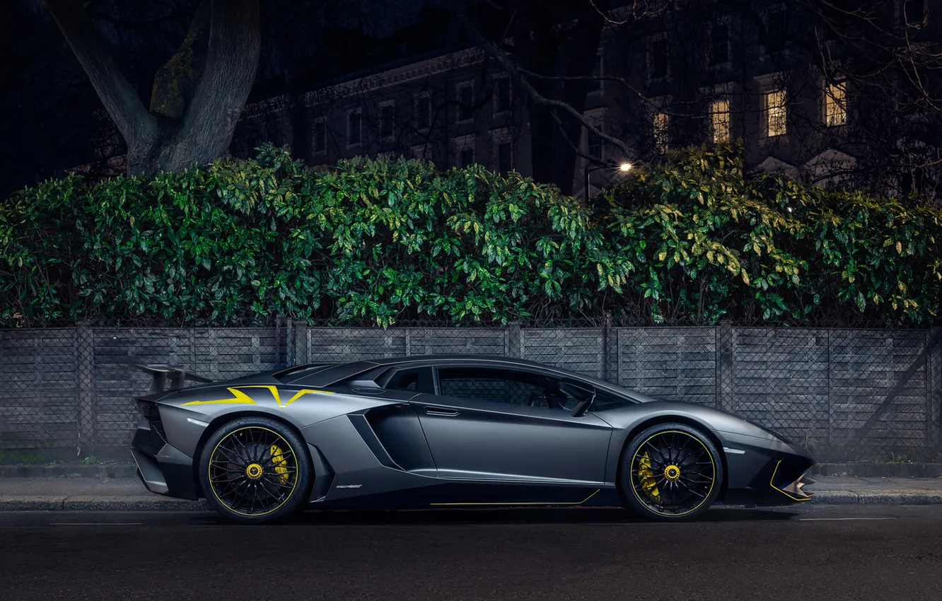 Photo wallpaper Lamborghini, Aventador, Lamborghini Aventador SV