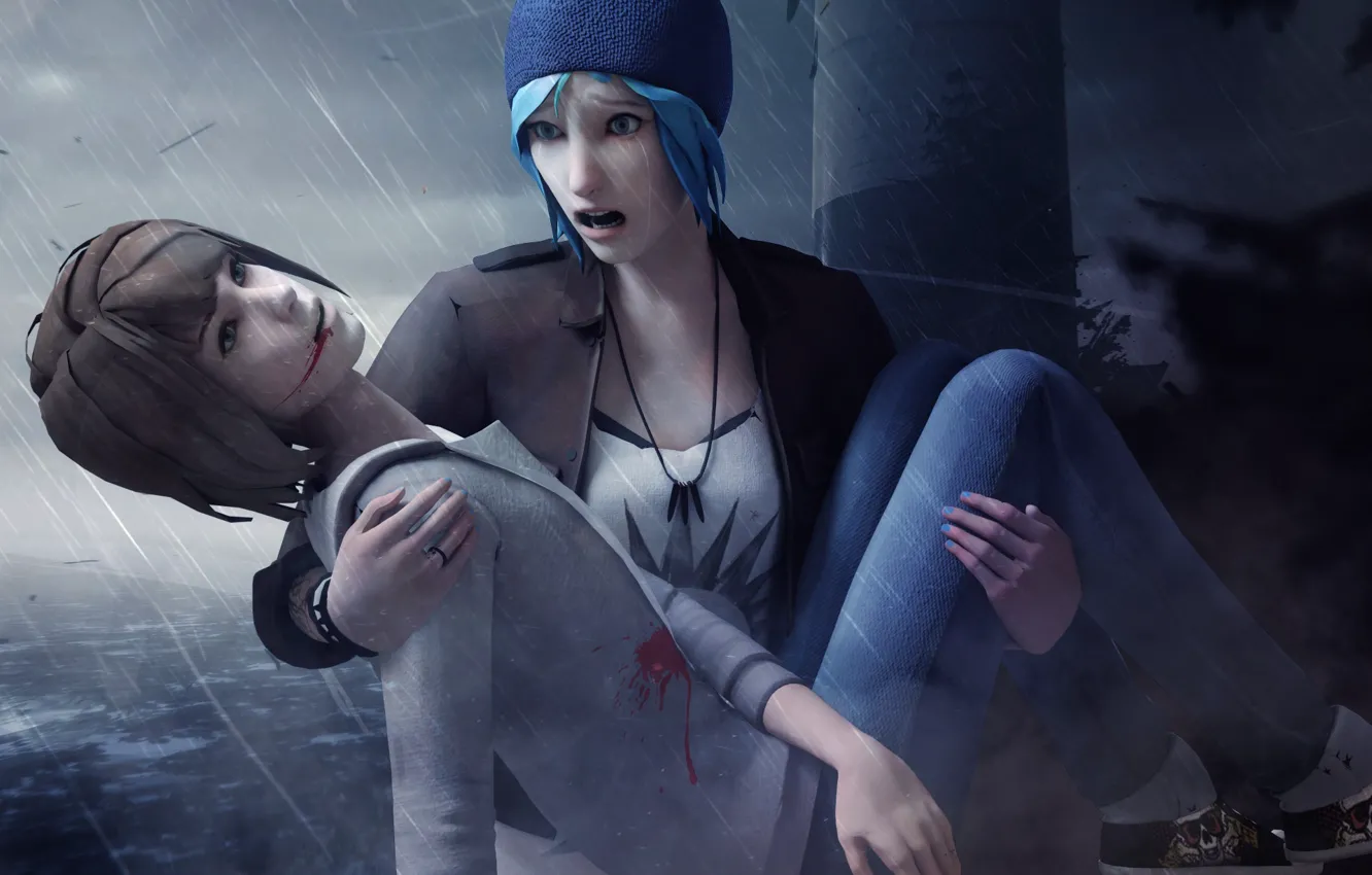 Photo wallpaper Art, Game, Max, Price, Chloe, Chloe, Max, Life Is Strange