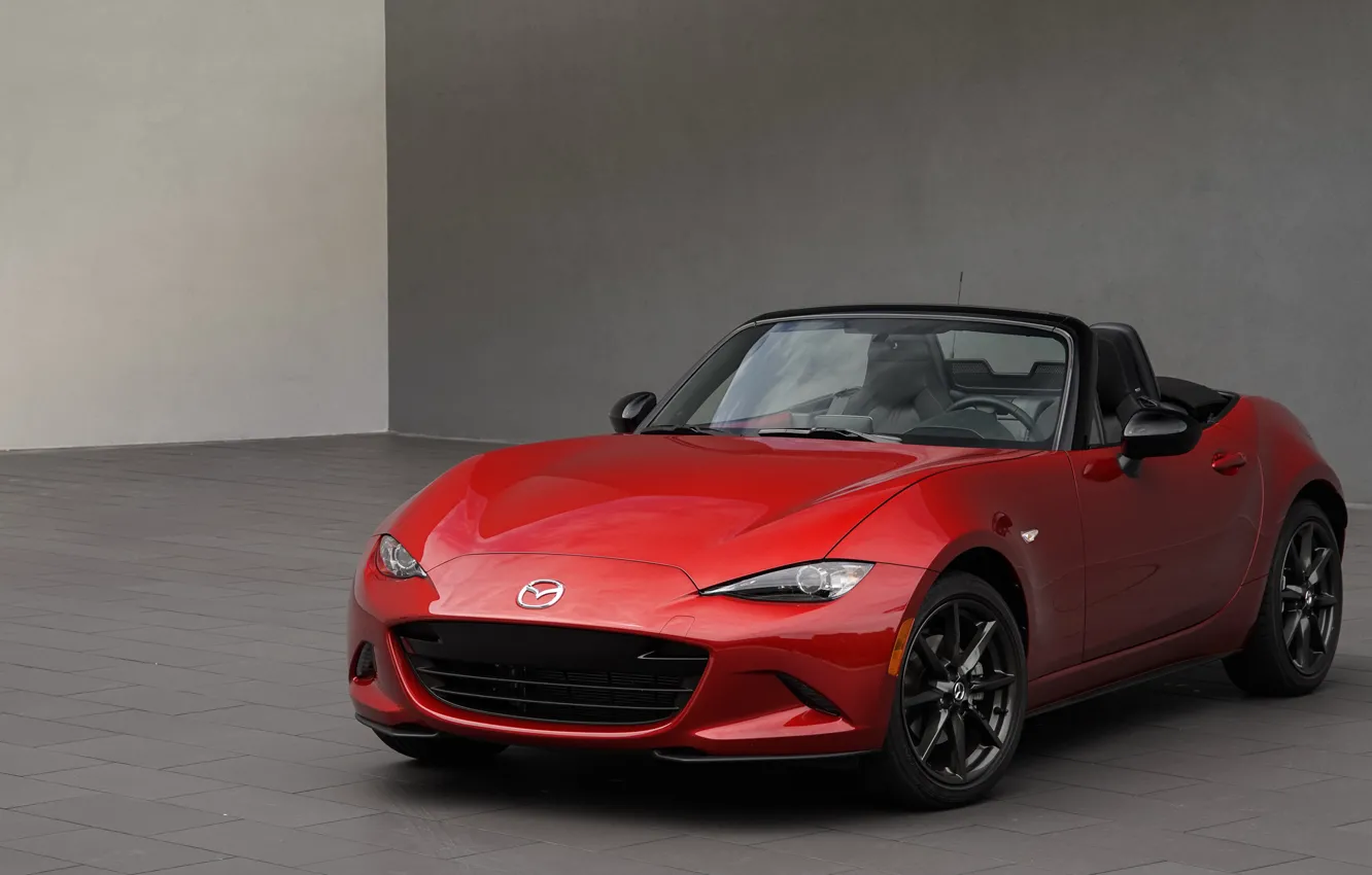 Photo wallpaper Mazda, Miata, Mazda, US-spec, MX-5, 2015