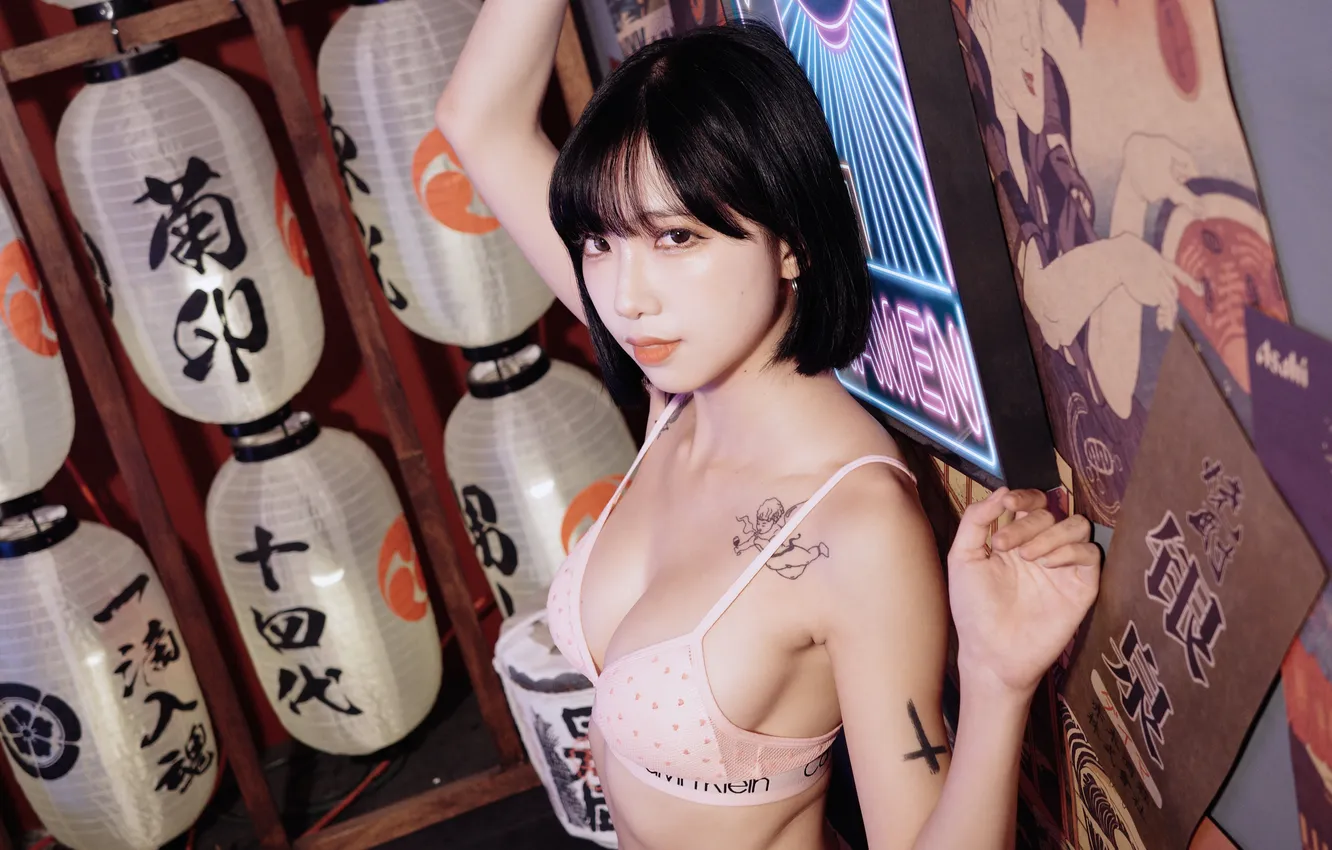 Photo wallpaper China, wallpaper, girl, sexy, woman, model, asian, cute