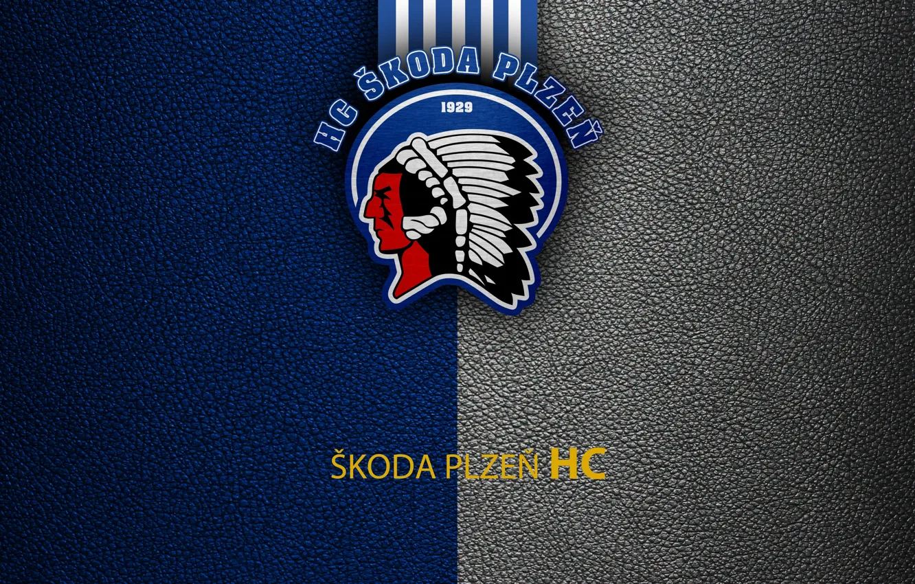 Photo wallpaper wallpaper, sport, logo, hockey, Skoda Plzen