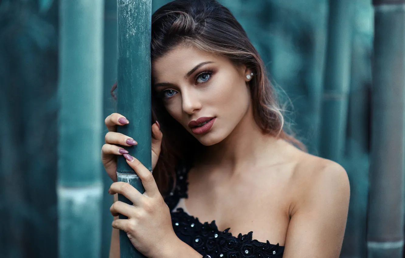 Photo wallpaper makeup, sponge, manicure, Alessandro Di Cicco, Bamboo forest