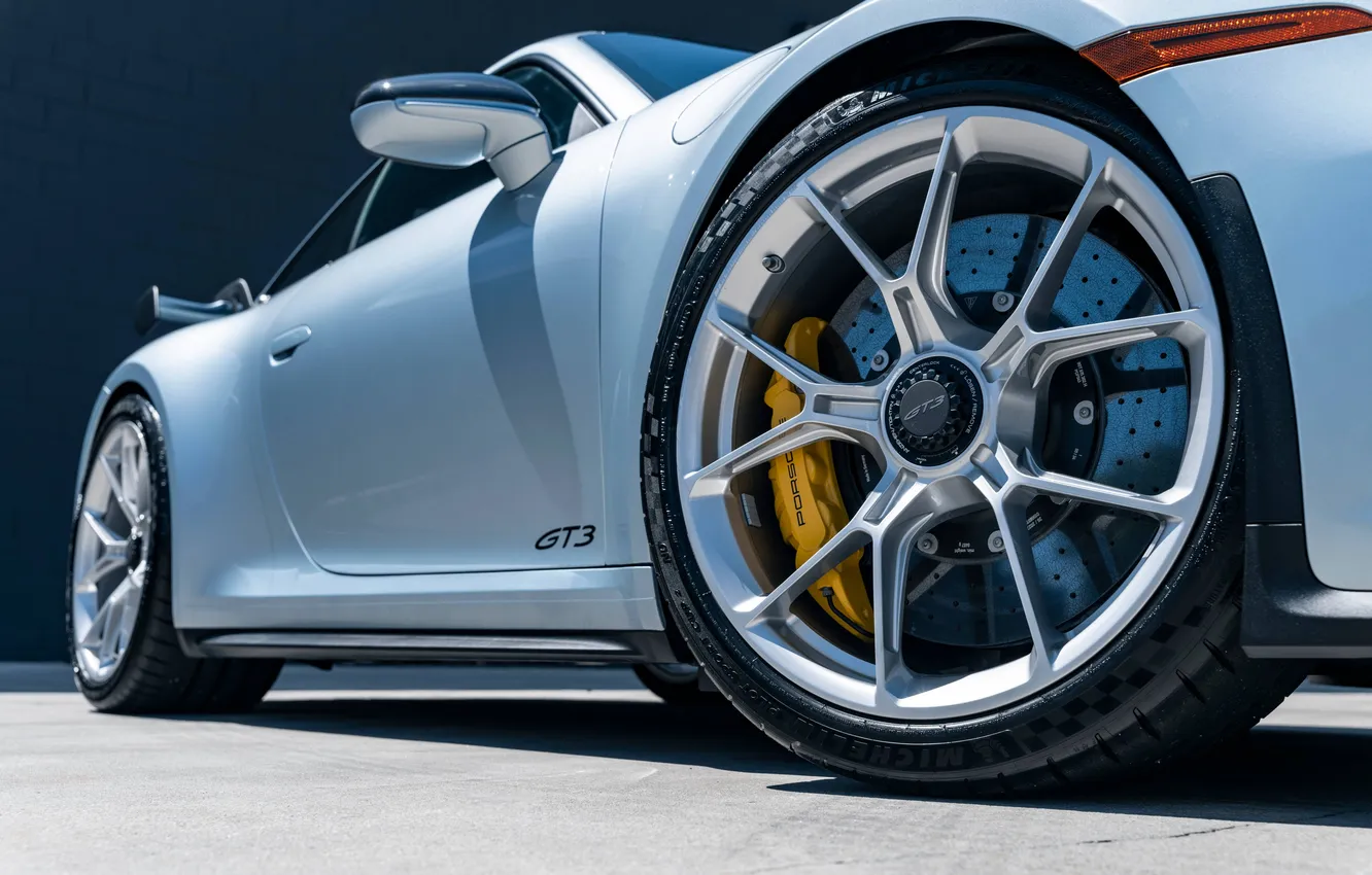 Photo wallpaper car, Porsche, wallpaper, GT3, Supercar, Michelin, 992, High Definition