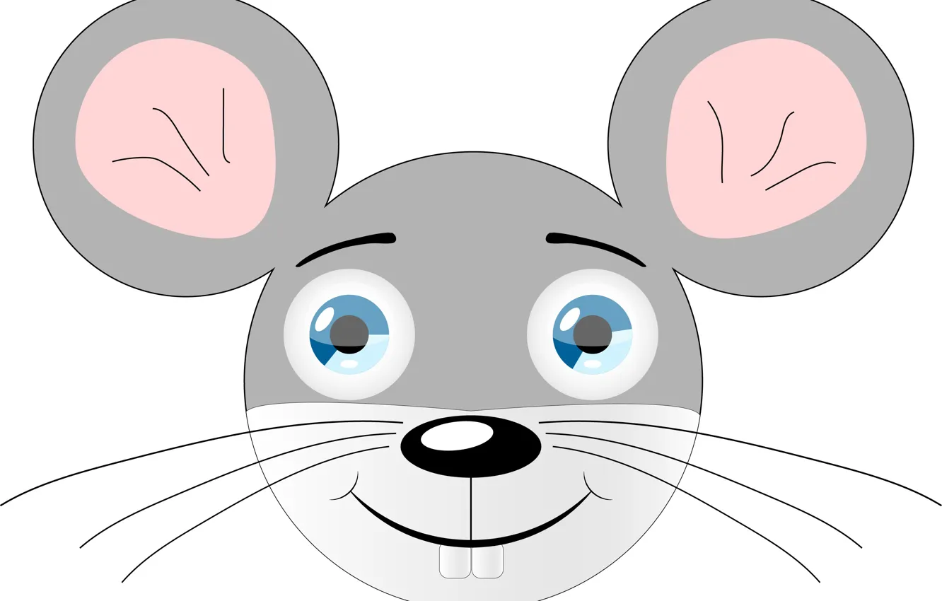 Photo wallpaper grey, animal, vector, figure, vector, picture, pattern, illustration