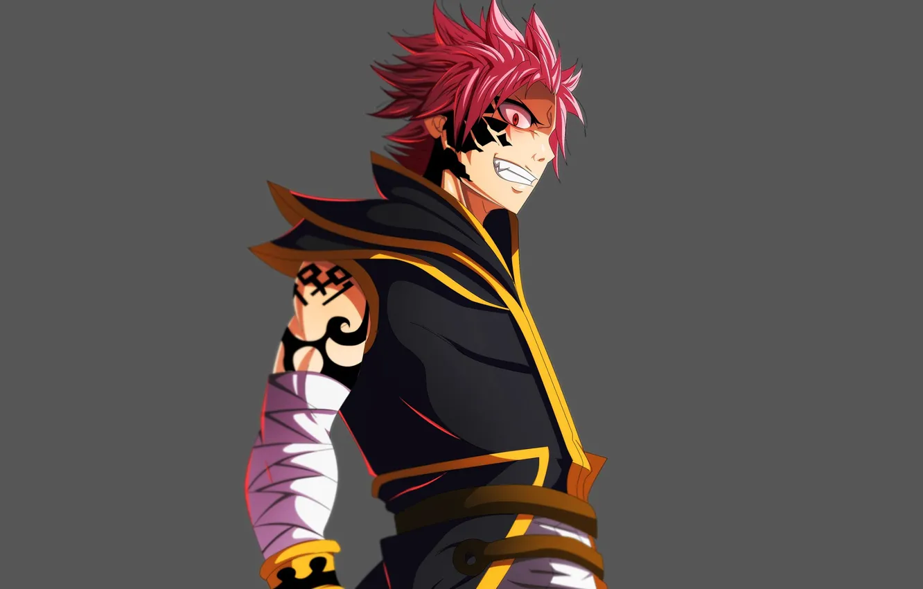 Photo wallpaper anime, art, fairy tail, Natsu Dragneel, Fairy tail