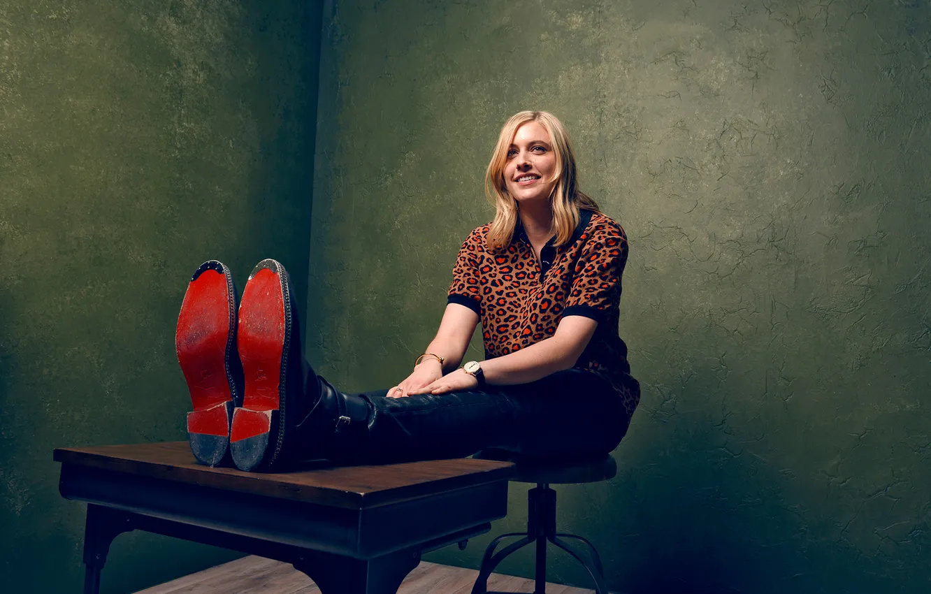 Photo wallpaper photoshoot, Sundance film festival, Greta Gerwig, Greta Gerwig, Mistress America, Miss America