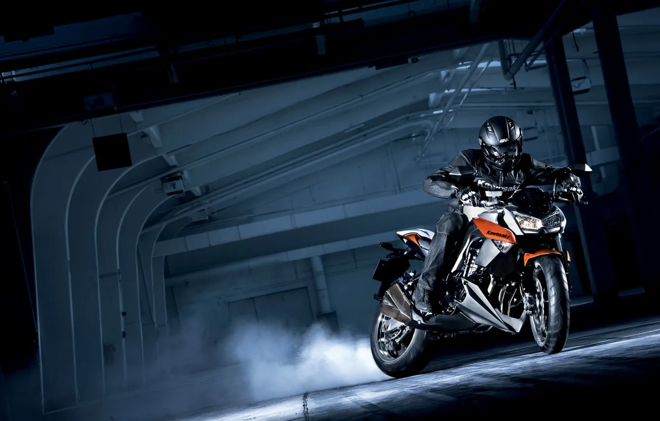 Photo wallpaper photo, Moto, Kawasaki, Z1000