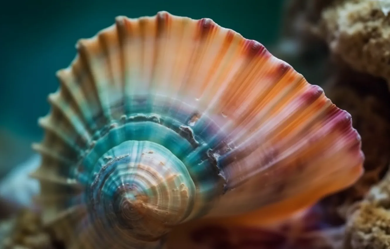 Wallpaper sink, shell, shellfish, digital art, AI art, The Art of ...