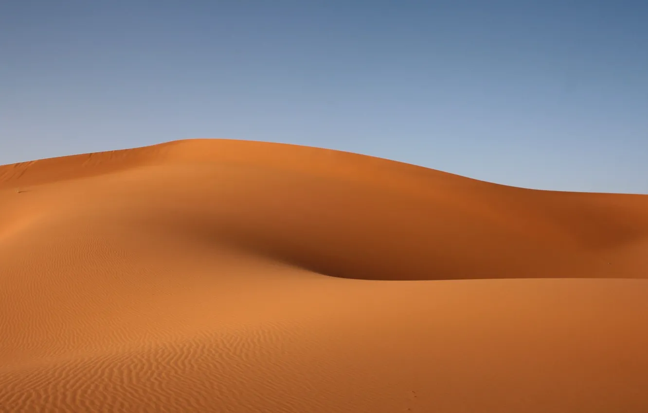 Photo wallpaper landscape, Sahara, sand
