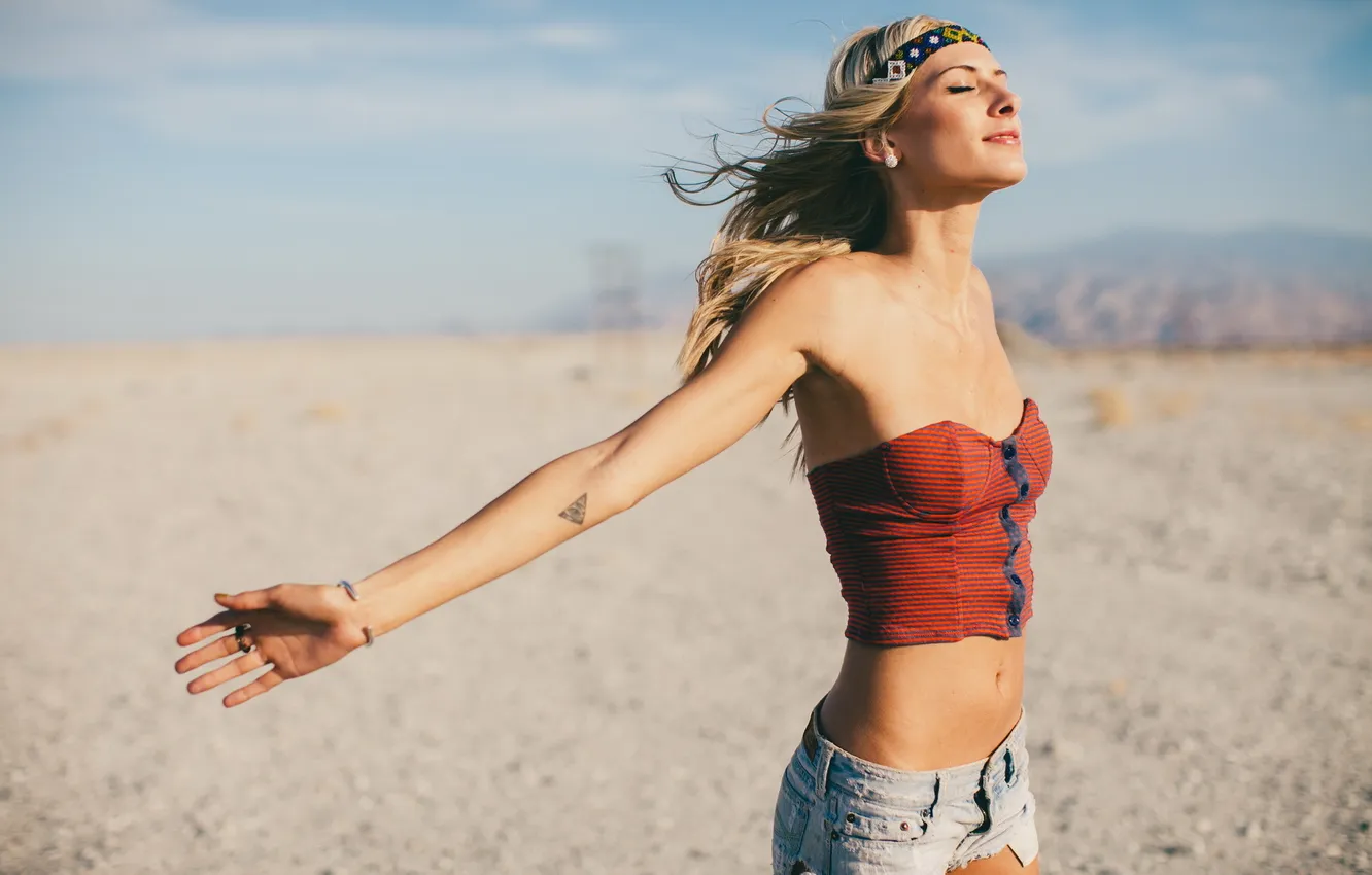 Photo wallpaper girl, mood, Brittany