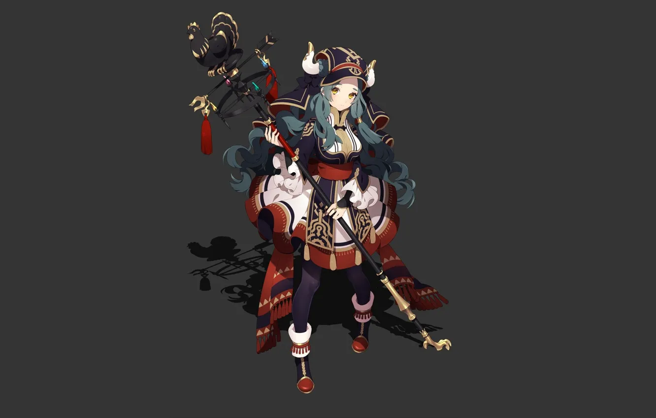 Photo wallpaper fantasy, background, girl