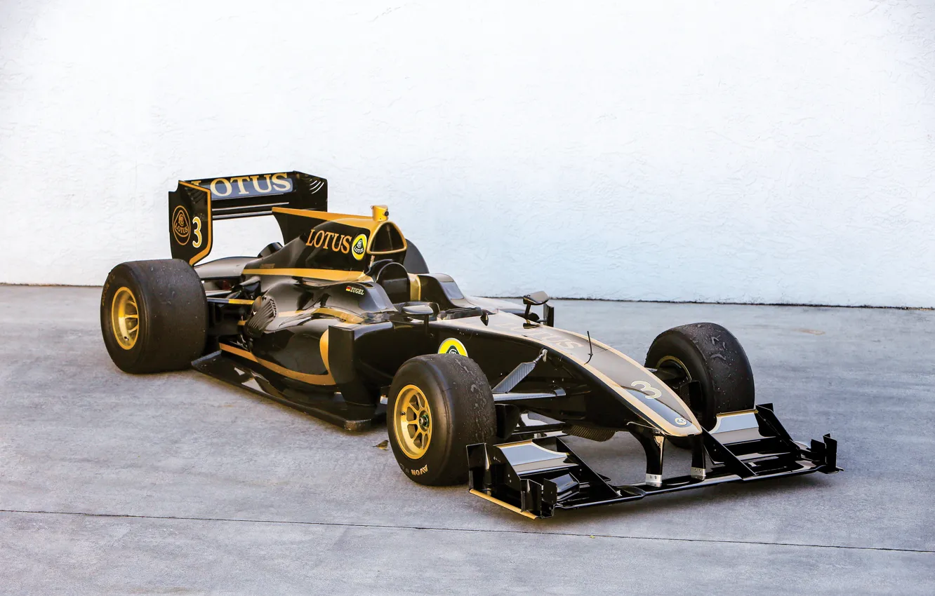 Photo wallpaper Lotus, Formula 1, Exos, T125, 2010-11