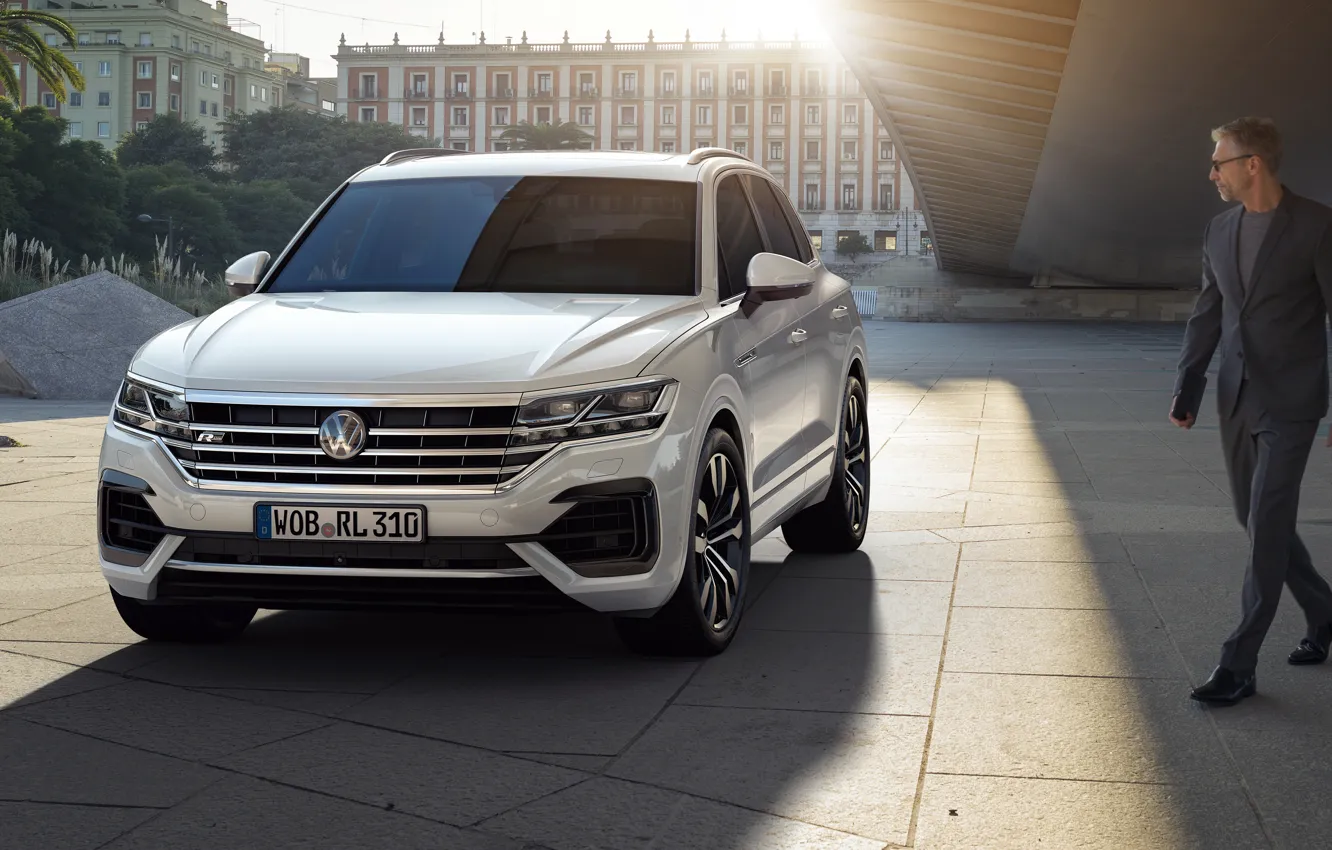 Photo wallpaper TDI, Volkswagen, Touareg, 2018, R-Line