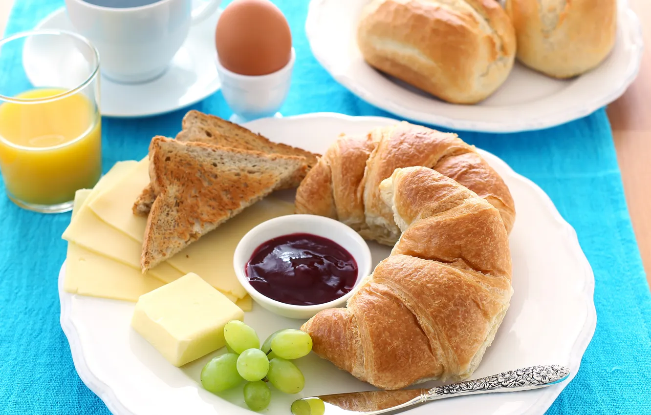 Photo wallpaper useful, tasty Breakfast, Useful, delicious Breakfast, Cup of tea, a Cup of tea