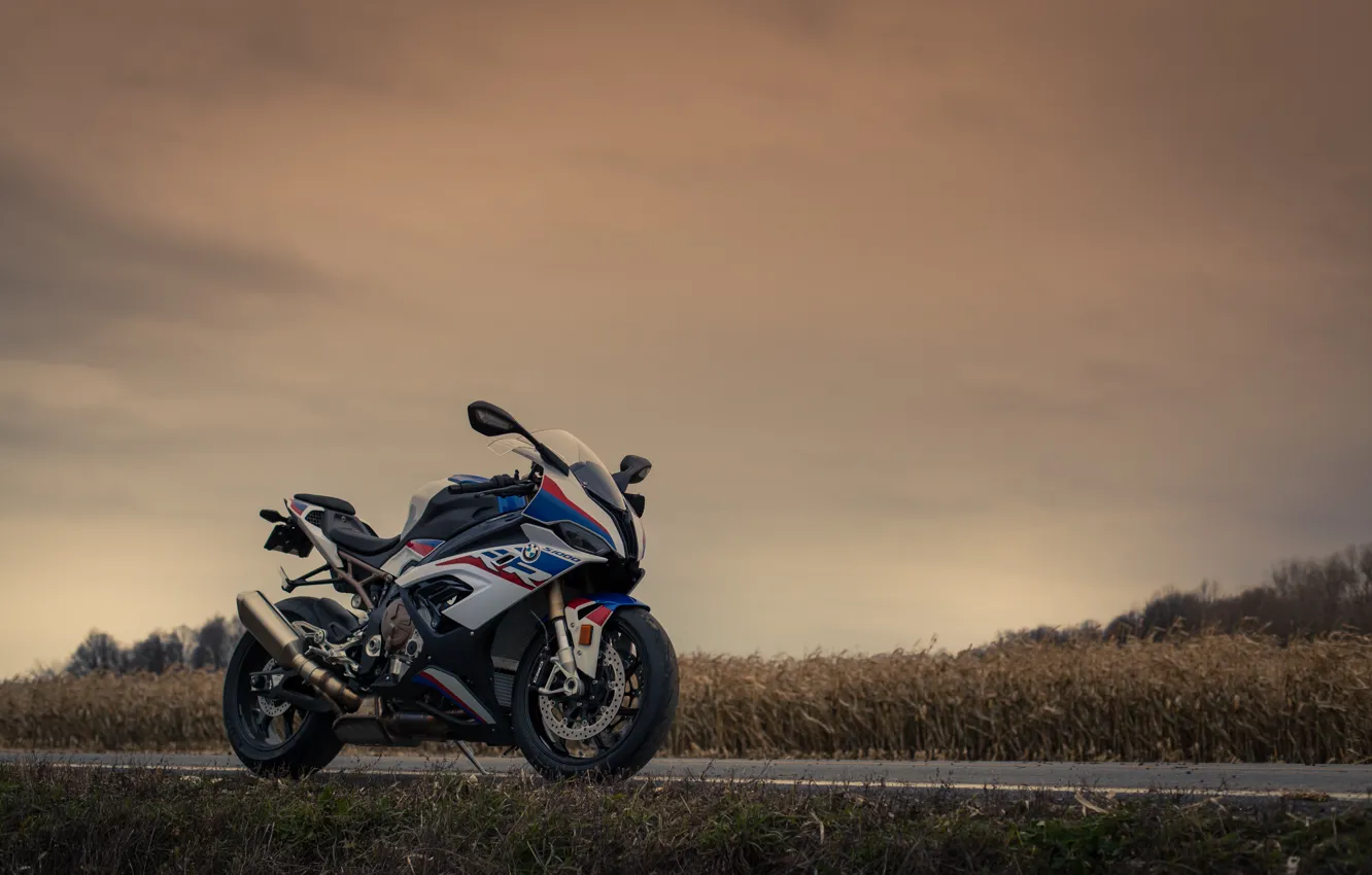 Photo wallpaper bmw, road, S1000RR