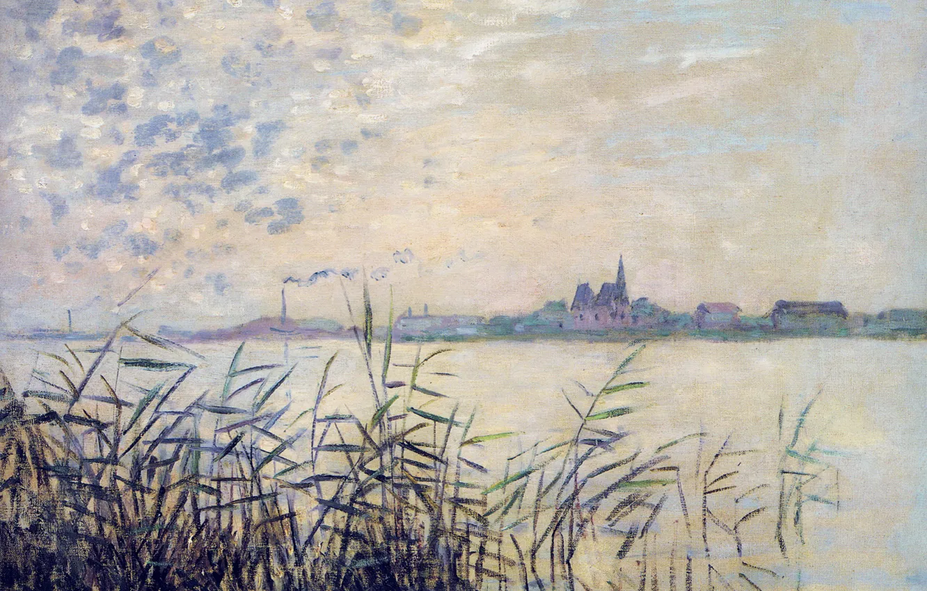 Photo wallpaper picture, Claude Monet, The Seine near Argenteuil, pagai