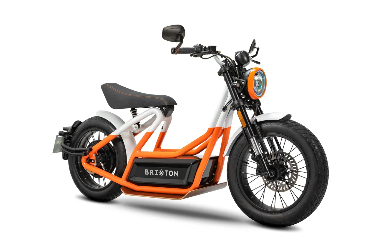 Photo wallpaper Brixton, motorbike, Electric Vehicle