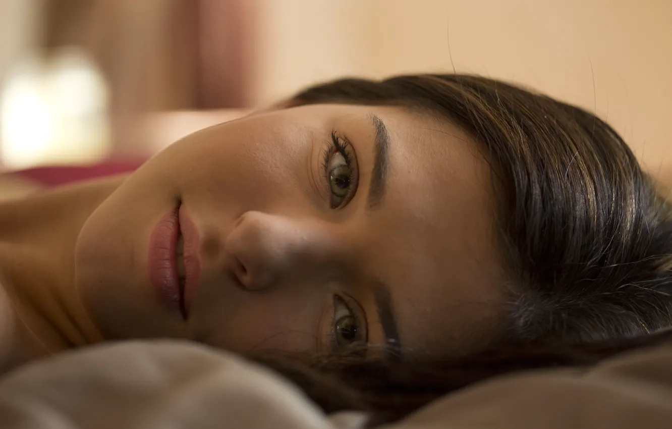 Wallpaper Eyes, Closeup, lips beautiful, leah gotti for mobile and ... — free download