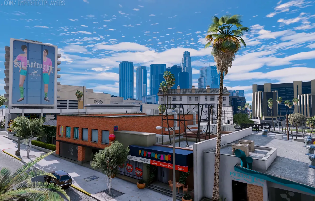 Photo wallpaper city, game, GTA V, gta 5, ULTRA REALISTIC GRAPHICS